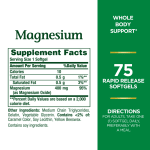 Magnesium 400mg for Bone and Muscle Health