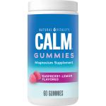 Natural Vitality CALM Magnesium Gummies, Raspberry-Lemon