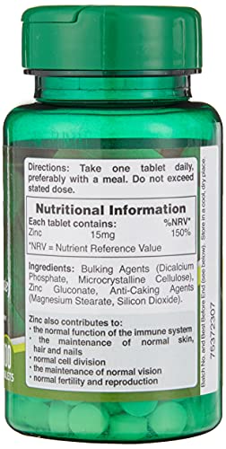 Holland & Barrett Zinc 15 mg Duo Pack