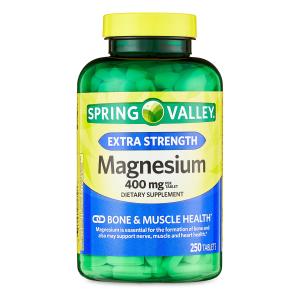 Spring Valley Extra Strength Magnesium 400 mg, 250 Count
