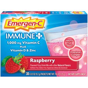 Emergen-C Immune Plus Raspberry Drink Mix