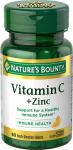 Nature's Bounty Vitamin C with Zinc Tablets