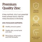 Solgar Zinc Picolinate 22mg - 100 Tablets