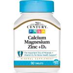 Calcium Magnesium Zinc + D3 - 90 Tablets