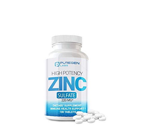 High Potency Zinc Sulfate 220mg for Immunity