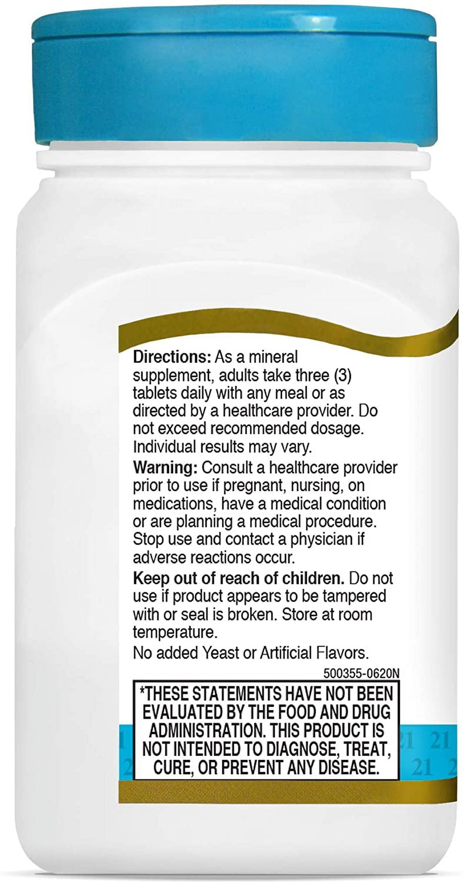 Calcium Magnesium Zinc + D3 - 90 Tablets