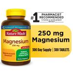 Nature Made Magnesium Oxide 250 mg, 300 Tablets