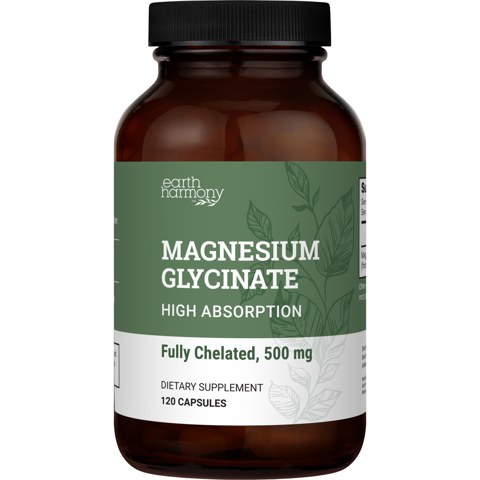 Chelated Magnesium Glycinate 500 mg - 120 Caps