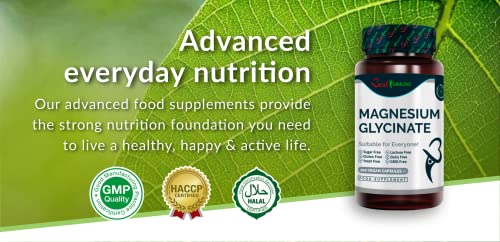 Magnesium Glycinate 500 mg - 100 Vegan Capsules