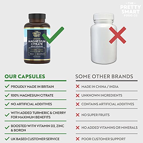 High Absorption Magnesium Citrate Vegan Capsules