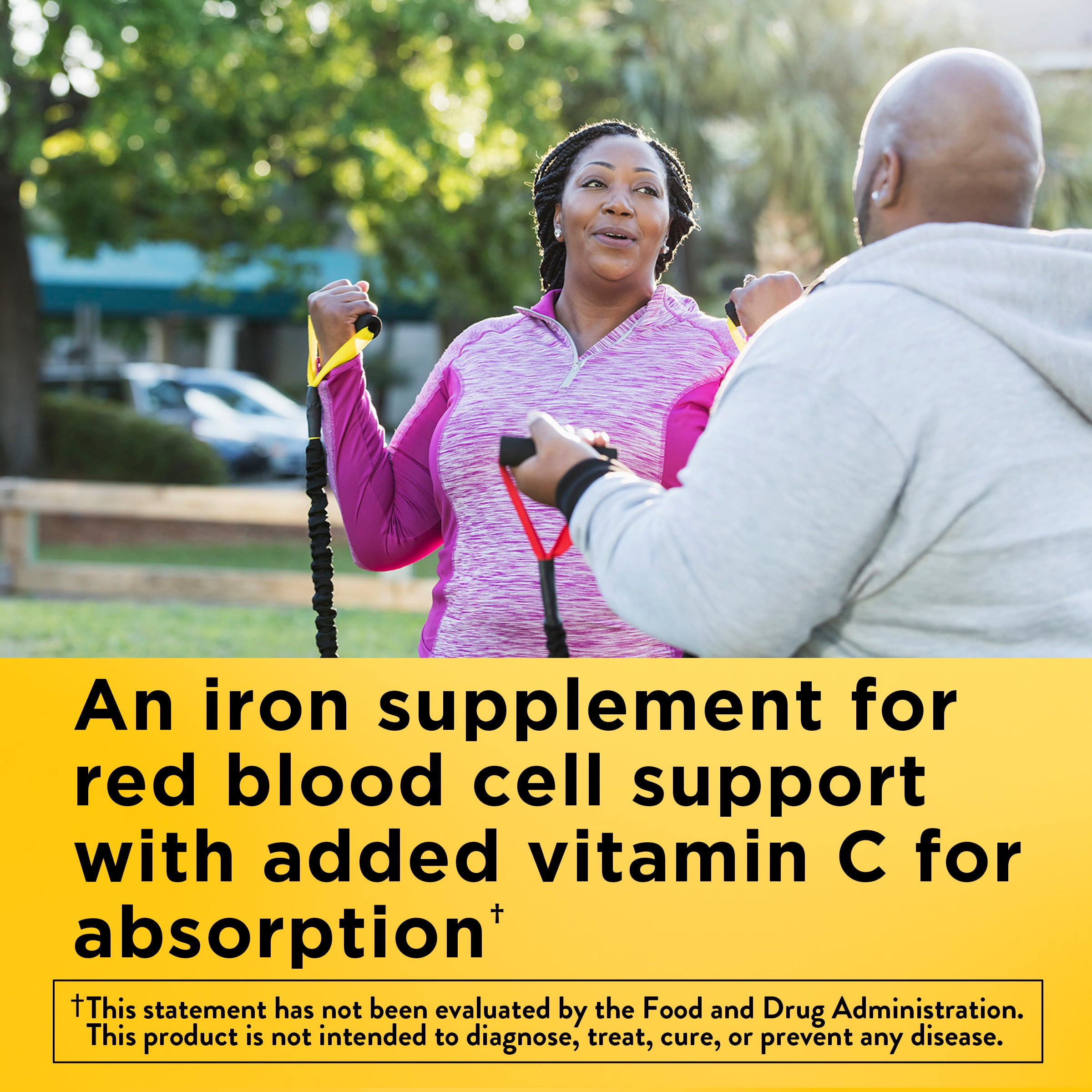 Nature Made Iron Gummies with Vitamin C, 70 Count