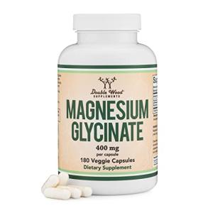 Magnesium Glycinate 400mg - 180 Vegan Capsules