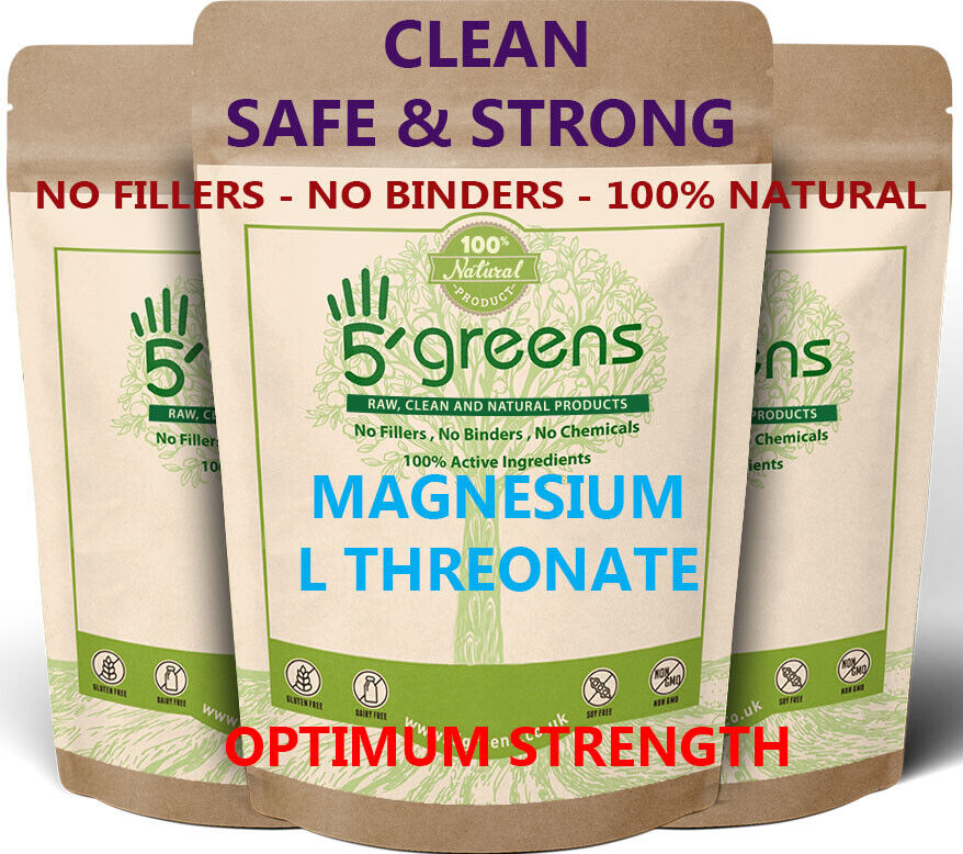 Pure Magnesium L Threonate Capsules 650mg
