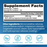 High Absorption Magnesium Glycinate, Non-GMO, Vegan