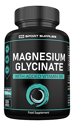 High Strength Magnesium Glycinate & B6 Capsules