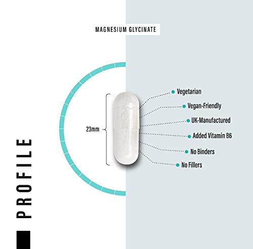 High Strength Magnesium Glycinate & B6 Capsules