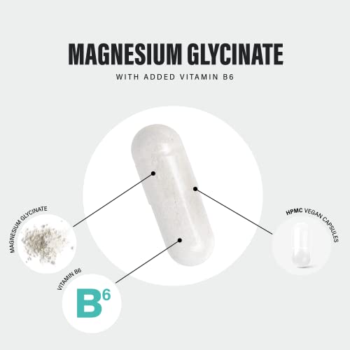 High Strength Magnesium Glycinate & B6 Capsules