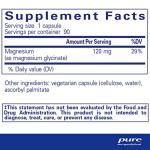 Pure Encapsulations Magnesium Glycinate for Wellness - 90 Capsules