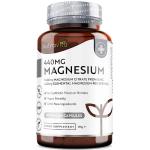 High-Absorption Vegan Magnesium Citrate Capsules – 180 Count