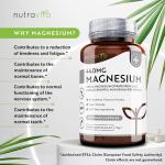 High-Absorption Vegan Magnesium Citrate Capsules – 180 Count