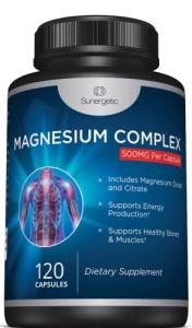 Magnesium Citrate Capsules for Relaxation & Energy