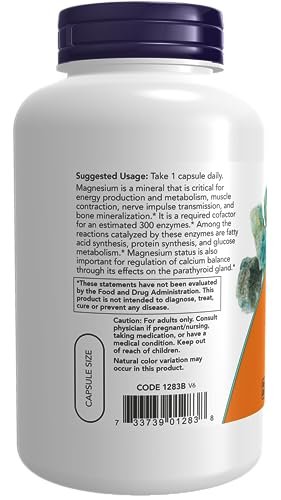 NOW Foods Magnesium 400mg - Heart & Muscle Support