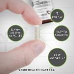 High-Absorption Vegan Magnesium Citrate Capsules – 180 Count