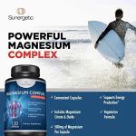 Magnesium Citrate Capsules for Relaxation & Energy