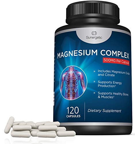 Magnesium Citrate Capsules for Relaxation & Energy