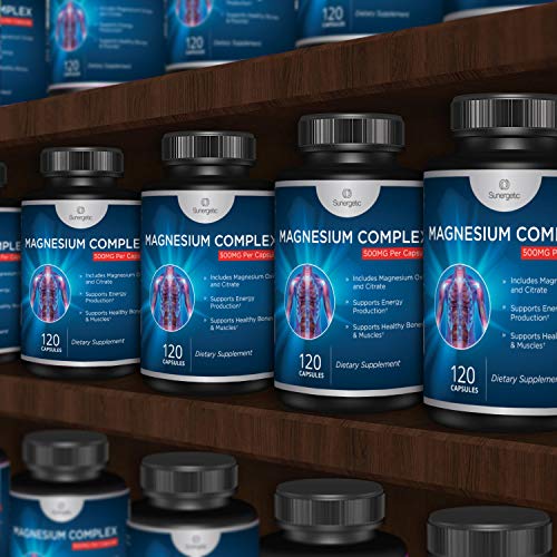 Magnesium Citrate Capsules for Relaxation & Energy