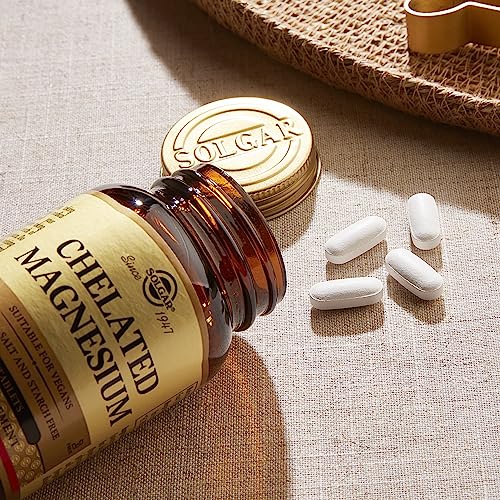 Solgar Chelated Magnesium Tablets - 250 Count