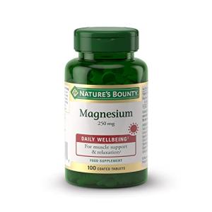 Nature's Bounty Magnesium 250 mg - 100 Tablets