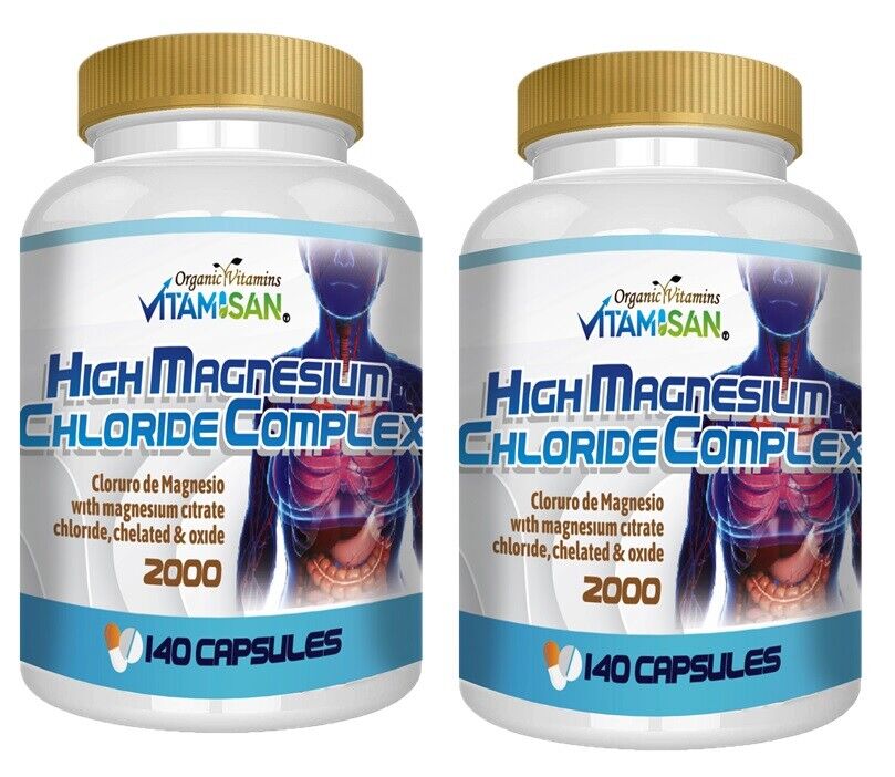 Magnesium Chloride 2000 mg - 280 Capsules