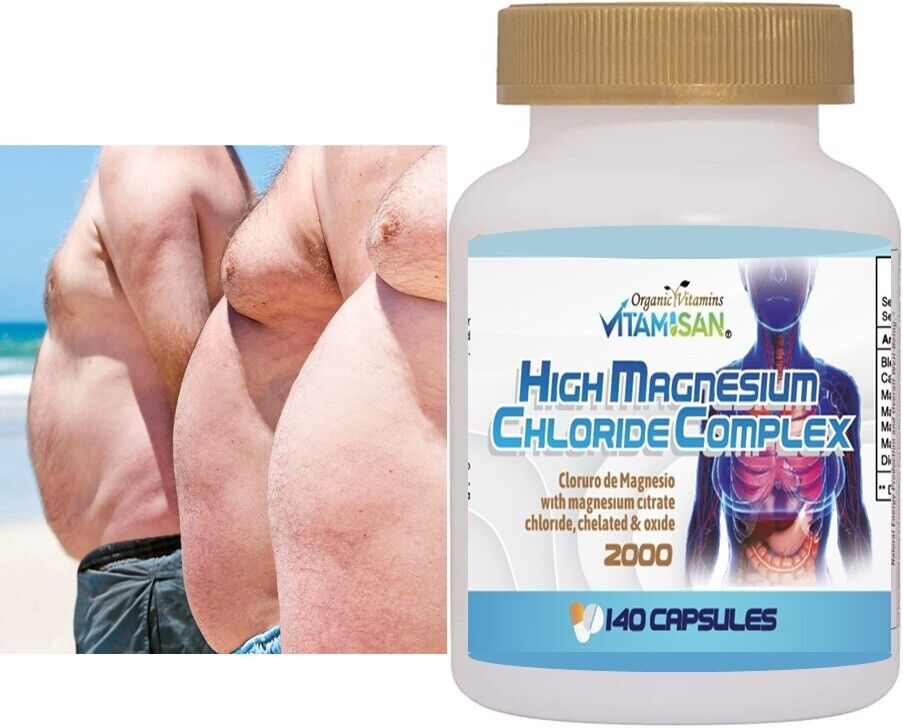 Magnesium Chloride 2000 mg - 280 Capsules