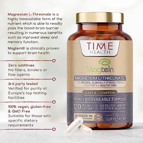 Magnesium L-Threonate 2100mg - 120 Capsules