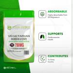 High Strength Vegan Magnesium Glycinate Capsules 750mg