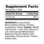 Spring Valley Iron 65 mg Supplement Tablets 300 Ct