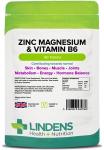 Lindens Zinc, Magnesium & Vitamin B6 Tablets 90 Count
