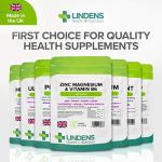 Lindens Zinc, Magnesium & Vitamin B6 Tablets 90 Count