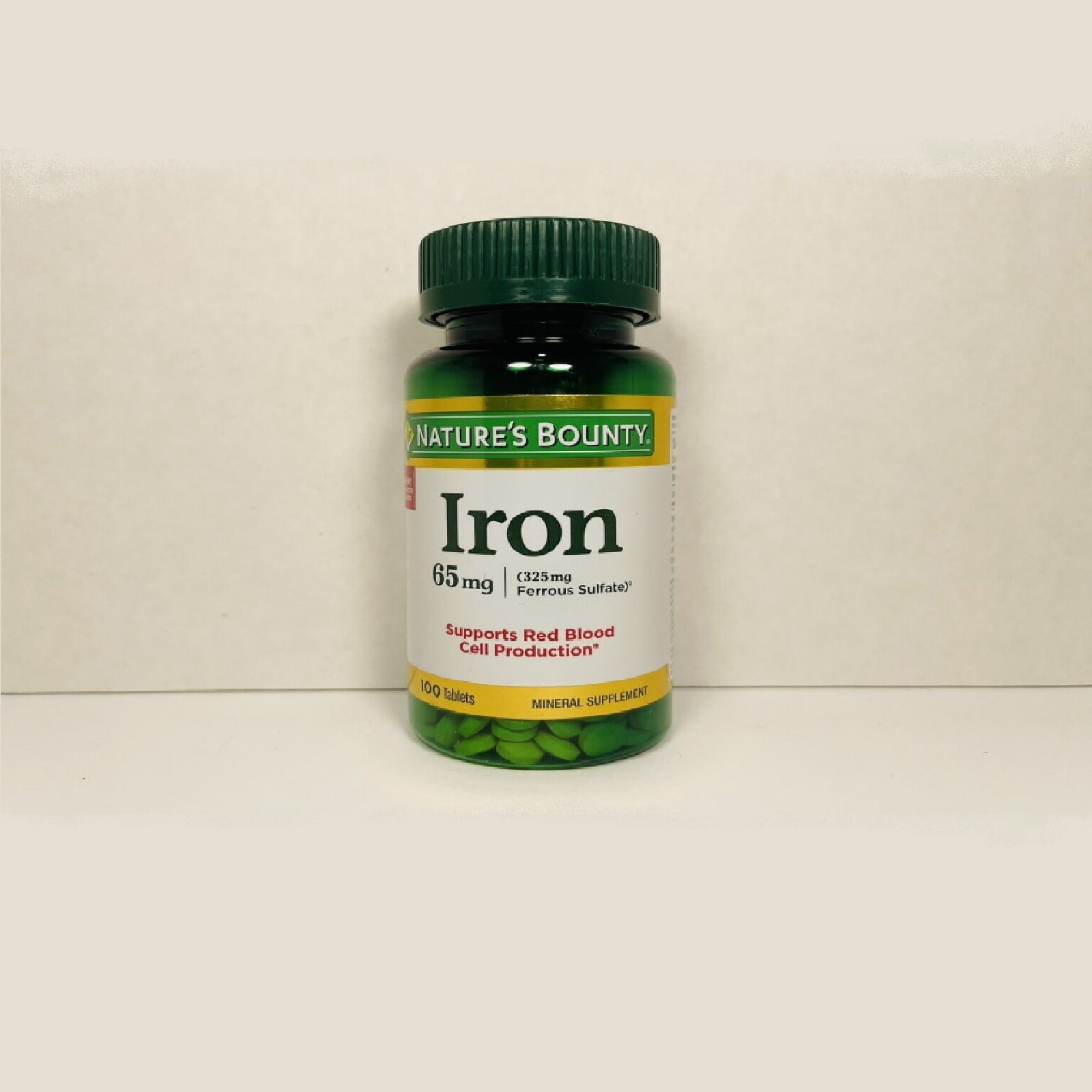 Nature’s Bounty Iron 65mg for Blood Health