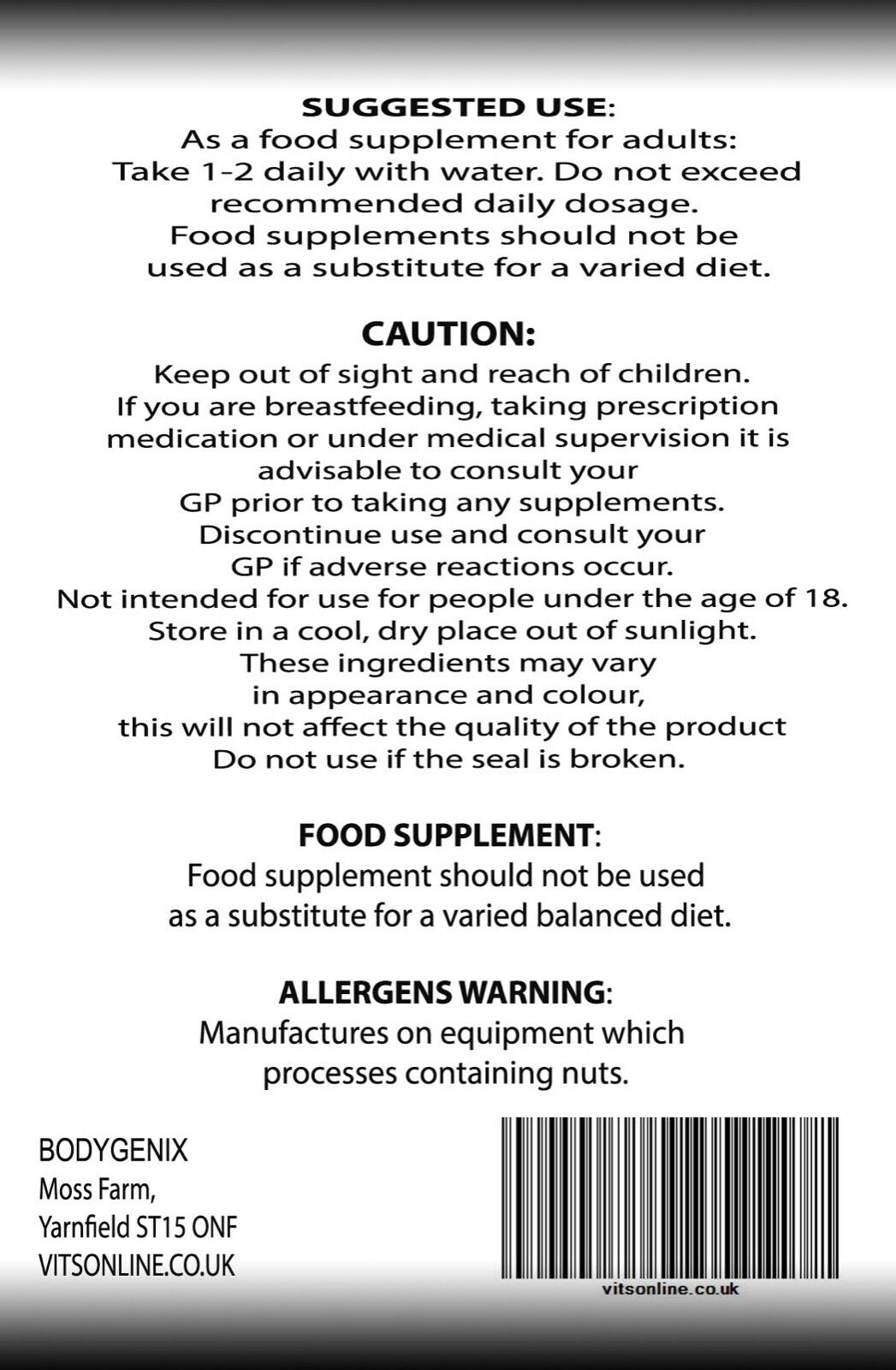 Vitamin C + Zinc 1500mg Immune Support Tablets 180 Pack