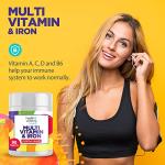 High Strength Multivitamin with Iron and Immune Support