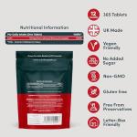 High Strength Vegan Iron Tablets - 365 Count