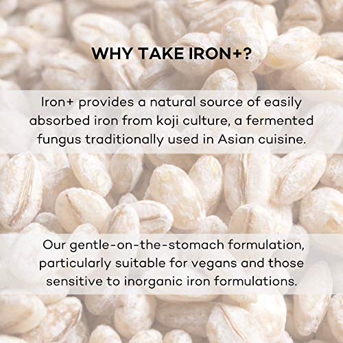Iron+ with Fermented Koji and Vitamin B12 - Vegan