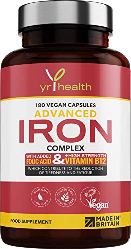Iron Supplement with B12, Folic Acid & Zinc