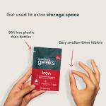 High Strength Vegan Iron Tablets - 365 Count