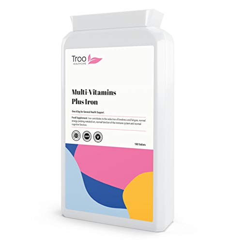 Daily Multi Vitamins with Iron - 180 Tablets