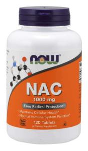 NOW Foods NAC 1000mg - 120 Tablets