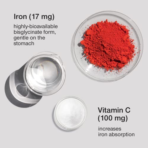 Gentle Iron 17mg Tablets with Vitamin C - 60 Vegan