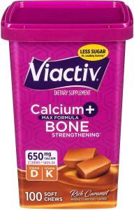 Viactiv Calcium & Vitamin D Soft Chews, Caramel